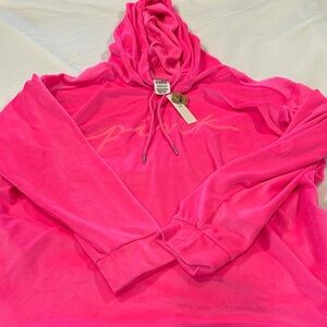 PINK Victoria's Secret Bright Pink Pullover
